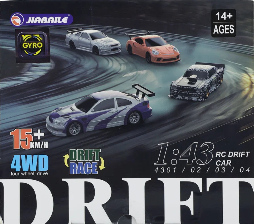 SlideFever Tiny Rc Drift Cars