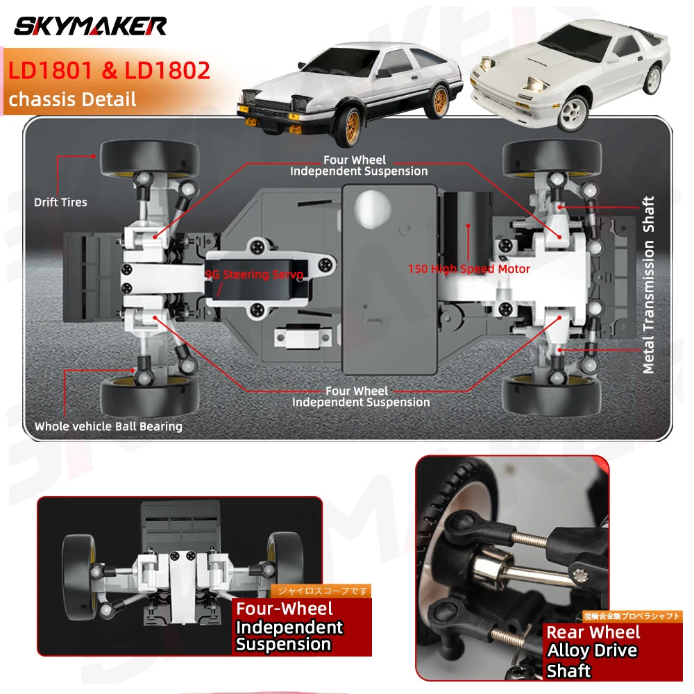 SlideFever Jdm Rc Drift Car