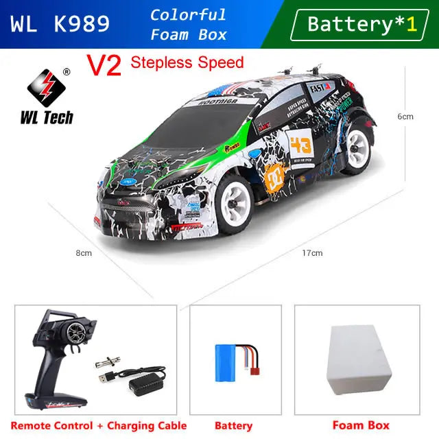 SlideFever Rc Rally Drift Car